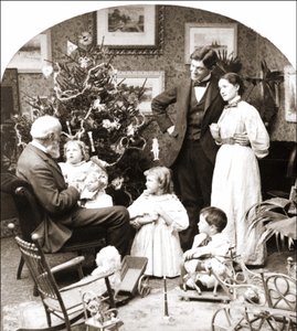 American Family on Christmas Day by American Photographer