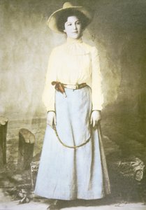 Anna Webb of Kansas, c.1880