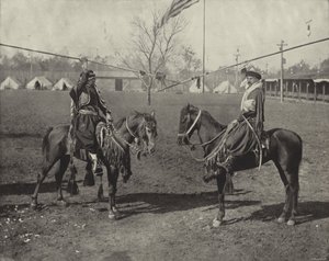 Arab Spearmen of the Wild East Show