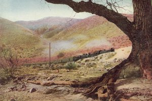 Ascending Cajon Pass, California by American Photographer