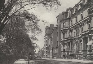 Boston: Beacon Street by American Photographer