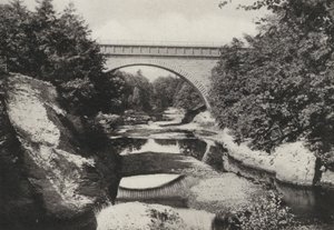 Boston: Echo Bridge, Newton Upper Falls, Newton by American Photographer