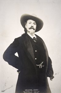 Buffalo Bill postcard by American Photographer