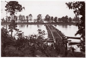 Building Quarters at Fort Brady, c.1865