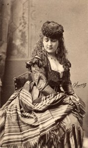 Cabinet Card Image of Actor Adah Isaacs Menken