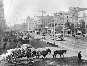 Canal Street, New Orleans, Louisiana, c.1890