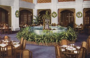 Chicago: Fountain in South Grill Room, Marshall Field and Co by American Photographer