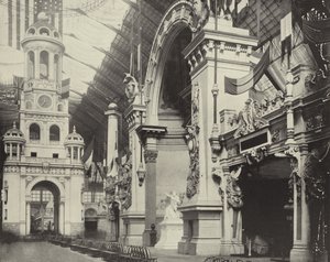 Clock-Tower and French Facade by American Photographer