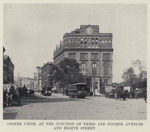 Cooper Union, at the Junction of Third and Fourth Avenues and Eighth Street