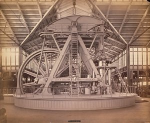Corliss Engine, Centennial International Exhibition, Philadelphia, 1876 by American Photographer