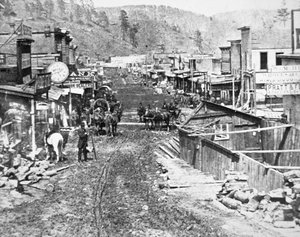 Deadwood, Dakota Territory, c.1877 by American Photographer