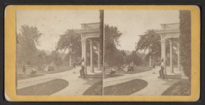 East Lawn and Portico, Oneida Community, New York State, c.1870