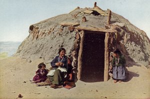 Elle of Ganado, Indian Building, Albuquerque, Most Famous Weaver among the Navajos