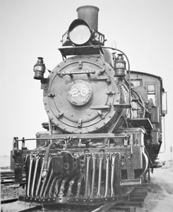 Engine no. 20 of the Rio Grande Southern by American Photographer
