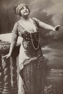 Geraldine Farrar as Tosca by American Photographer