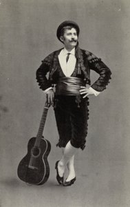 Guiseppe Campanari as Figaro in The Barber of Seville by American Photographer