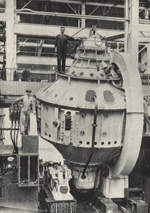 Gyro Stabiliser from the Italian Liner Conte di Savoia