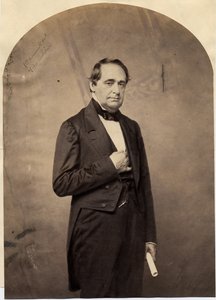 Hannibal Hamlin (1809-91), 15th Vice President of the USA by American Photographer