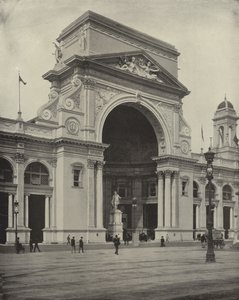 Hemicycle of the Electricity Building by American Photographer