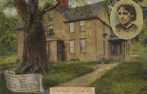 Home of Louisa M Alcott and her Little Women, Concord, Massachusetts, USA by American Photographer