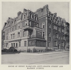 House of Henry Marquand, Sixty-Eighth Street and Madison Avenue