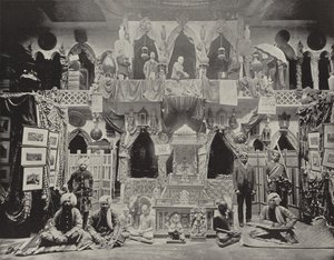 Interior of the East Indian Building by American Photographer