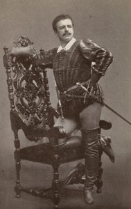 Jean de Reszke as Raoul in Les Huguenots by American Photographer