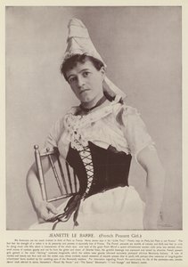 Jeanette le Barre, French Peasant Girl