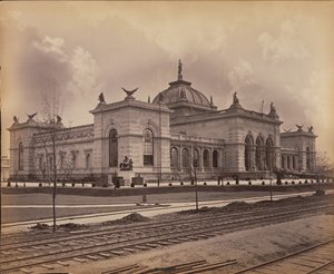 Memorial Hall of the Centennial Exposition by American Photographer