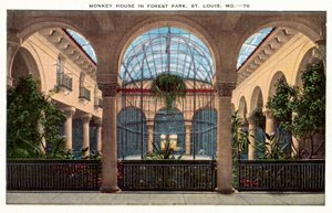 Monkey House, Forest Park, St Louis, Missouri, USA by American Photographer