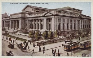 New York Public Library, New York City, USA by American Photographer