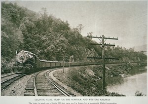 Norfolk & Western Railway, c.1925 by American Photographer
