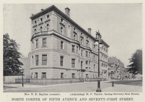 North Corner of Fifth Avenue and Seventy-First Street