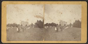 North Front and Lawn, Oneida Community, New York State, circa 1870