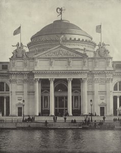 North Portico of the Agricultural Building by American Photographer