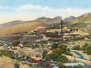 Old Dominion Mine and Smelter, Globe, Arizona by American Photographer