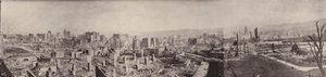 Panorama of the Skeleton City from Nob Hill by American Photographer
