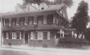 Philadelphia: Site of the Home of the Founder of Germantown by American Photographer