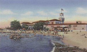 Marianao Bathing Beach by American Photographer