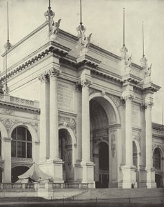 Portal of the Great Manufactures Building by American Photographer