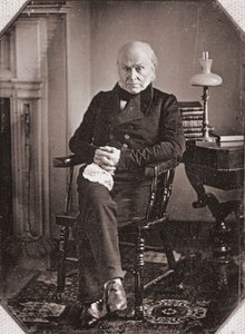 Portrait of John Quincy Adams (daguerreotype) by American Photographer