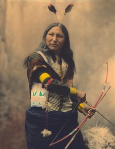 Portrait of Oglala Sioux Shout At