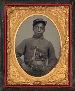 Portrait of a Soldier by American Photographer