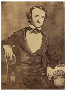 Seated portrait of Edgar Allan Poe, 1876 by American Photographer