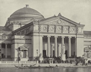 South Porch of the Art Palace by American Photographer