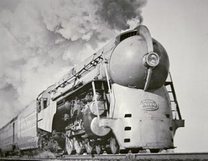 The Empire State Express of the New York Central System in 1938 by American Photographer