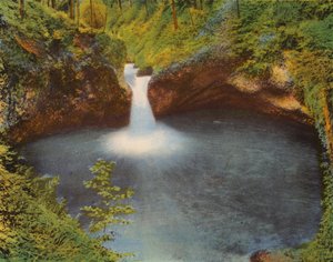 The Punch Bowl at Eagle Creek by American Photographer