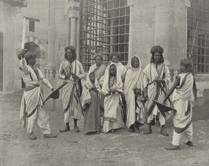 The Troupe of Sudanese by American Photographer