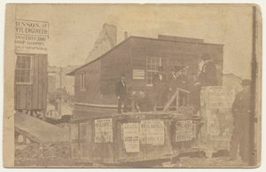 W. D. Kerfoot Block, 1871 by American Photographer