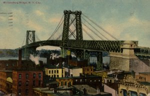 Williamsburg Bridge, New York City, USA by American Photographer